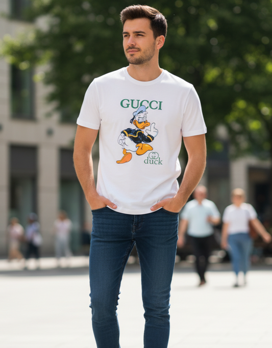 Gucci White T-Shirt For Men