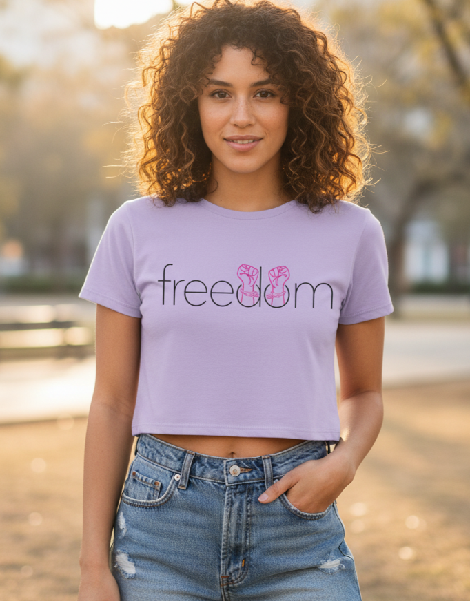 Freedom Crop Top For Women